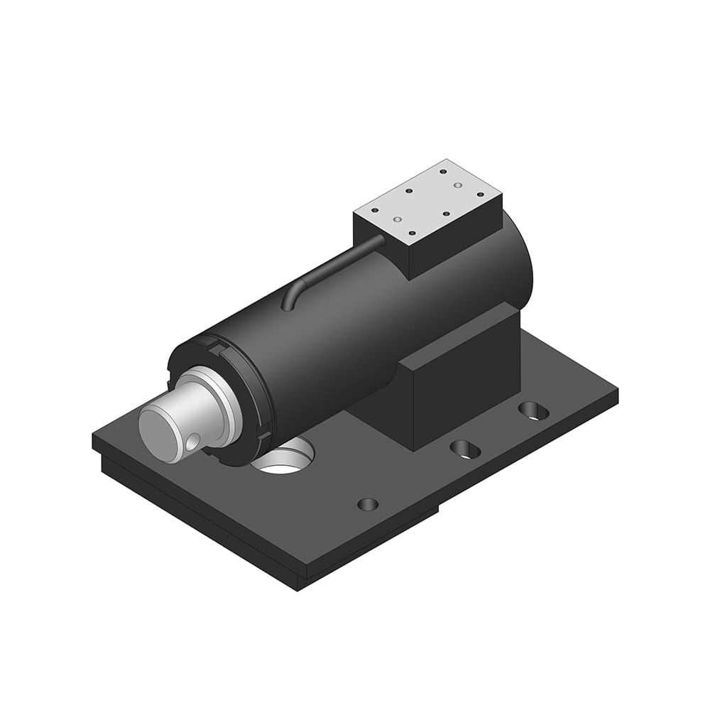Brückeninspektionsfahrzeug hydraulischer Heckstabilisator Zylinder
