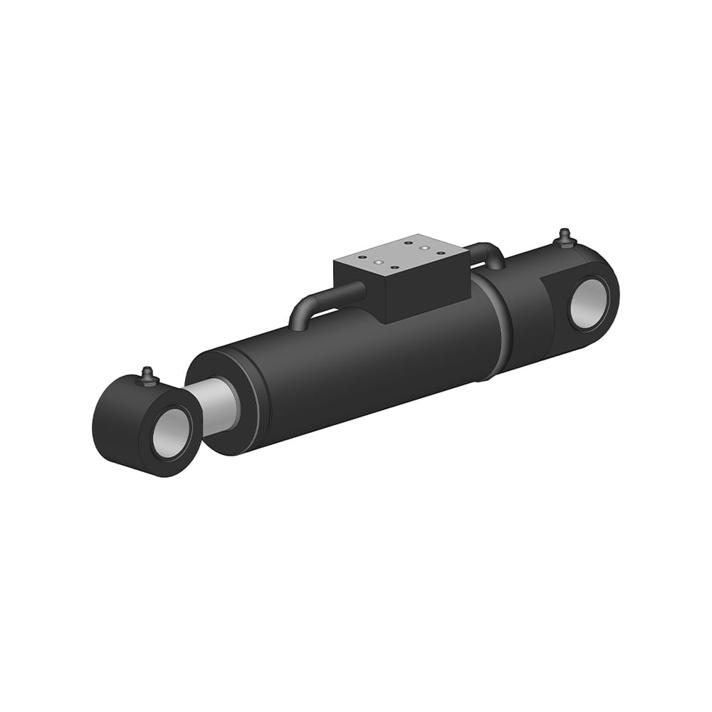 Brückeninspektionsfahrzeughydraulik -Levelzylinder