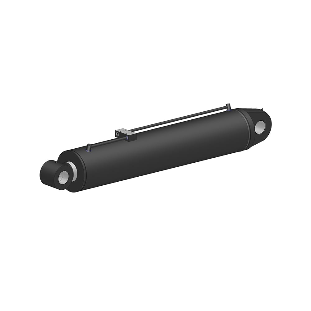 Nebenladerkran hydraulisch unterer Armzylinder