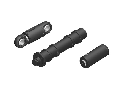 Hydraulikzylinder für Rohrkanalmaschine 